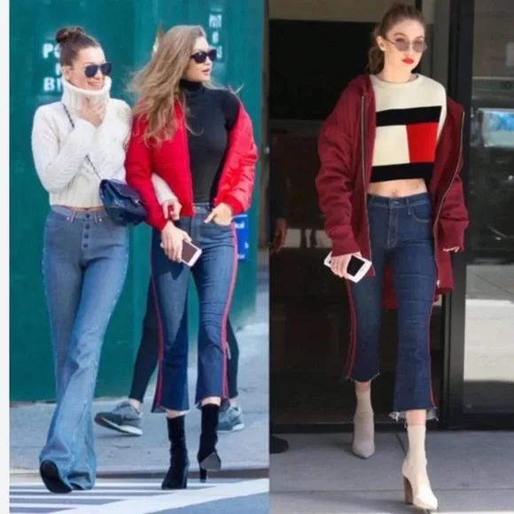 Mother Jeans Insider Crop Step Fray Speed Racer size 24 - Picture 3 of 12